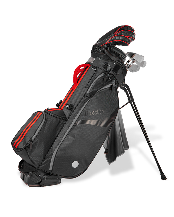 The Explorer 5-Way Stand Bag – Scarlet Umbra – Linkslite