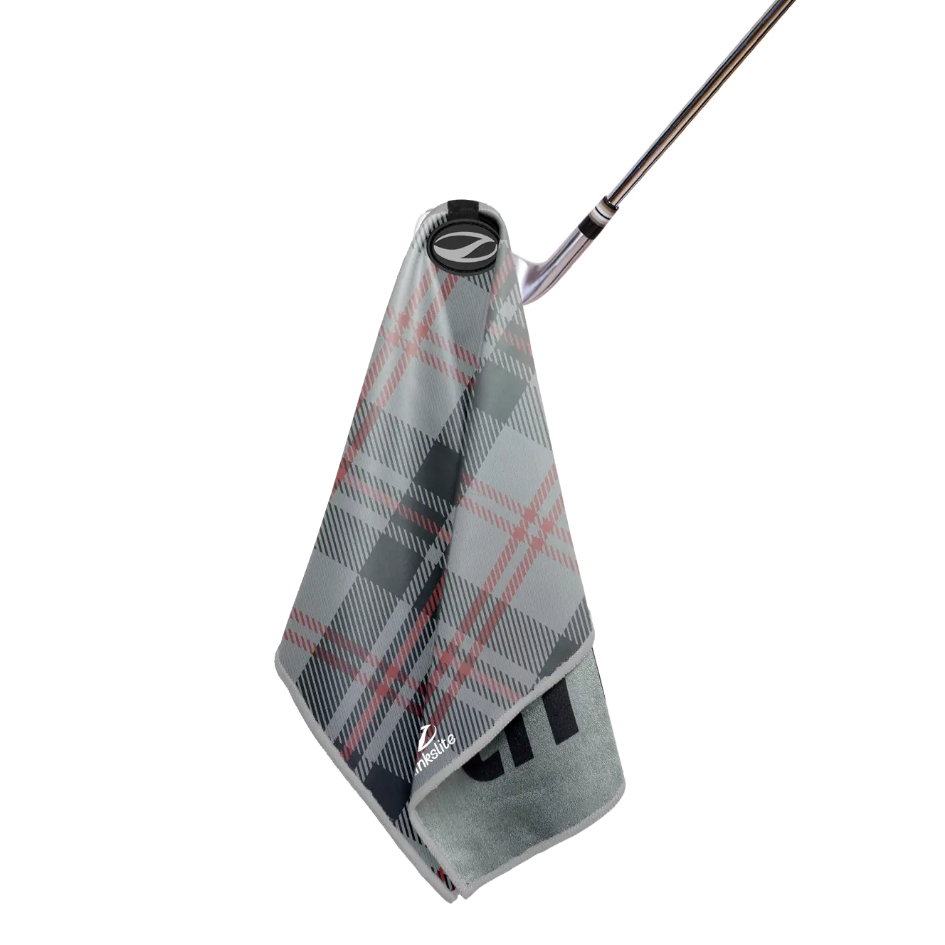 Magnetic Dual Panel Golf Towel 08 - "Moonlight Plaid"