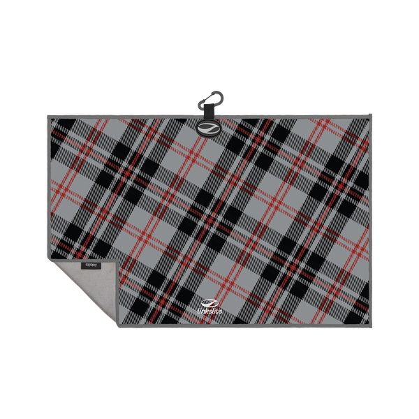 Magnetic Dual Panel Golf Towel 08 - "Moonlight Plaid"