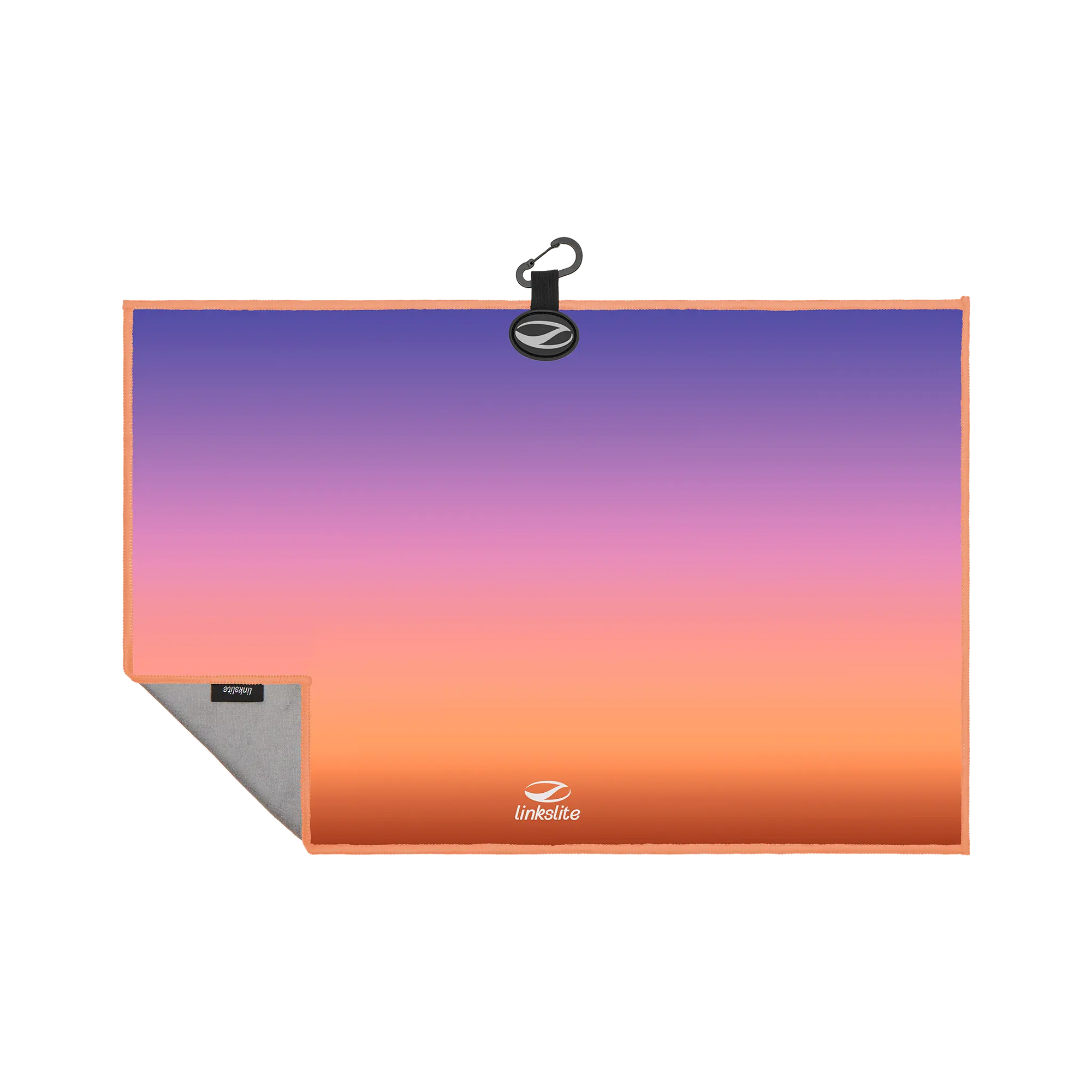 Magnetic Dual Panel Golf Towel 04 - "Sunset Cali"