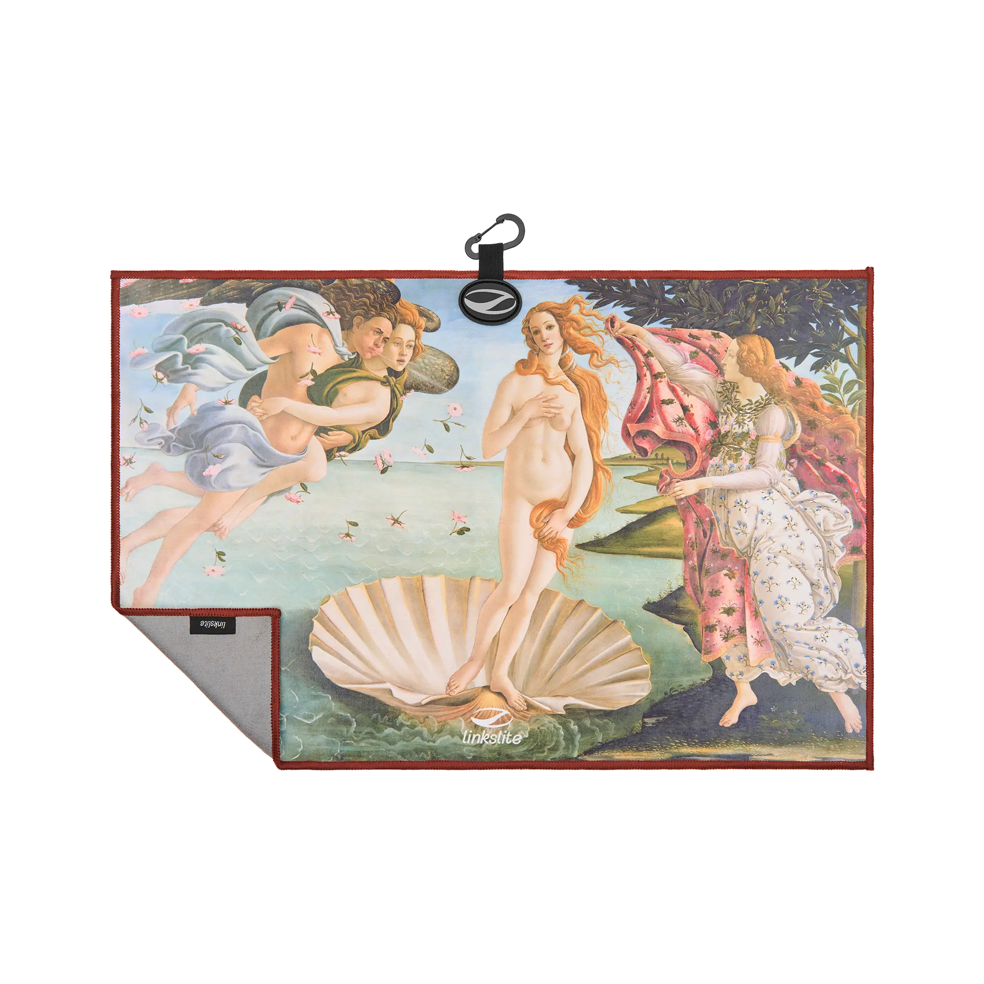 Magnetic Dual Panel Golf Towel 01 "The Birth of Venus"