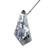 Linkslite Urban Matrix magnetic golf towel hanging from a golf iron